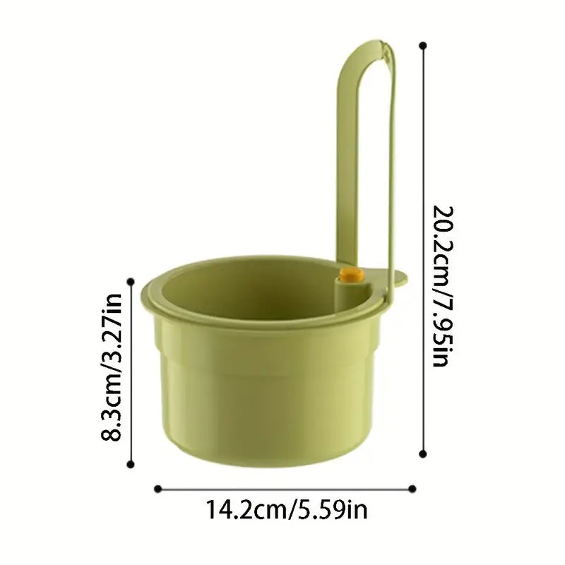 2 PACK Hanging Sink Drain Basket