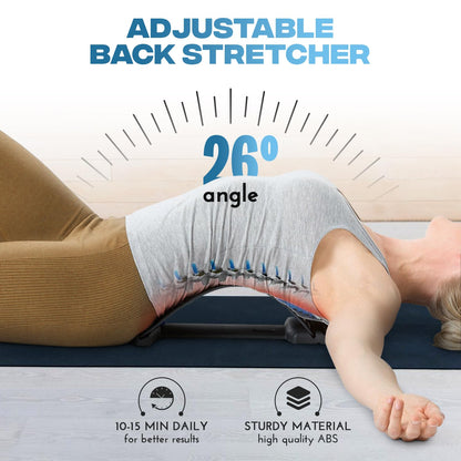 Magnetic Therapy Acupuncture Massage Lumbar Back Stretcher